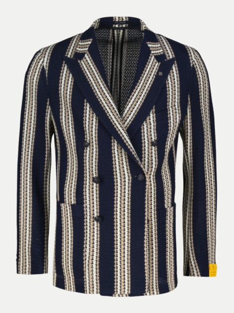 TAGLIATORE Jersey Blazer mit Streifenmuster bei Robert Ley