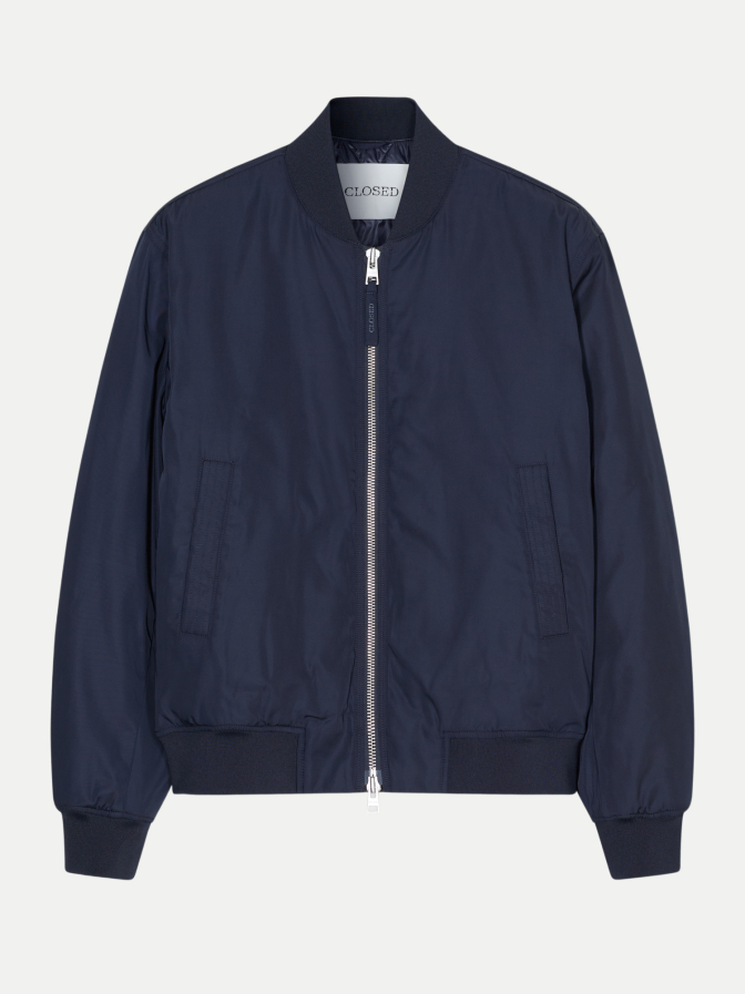 Closed Regular-Fit Bomber Jacke bei Robert Ley
