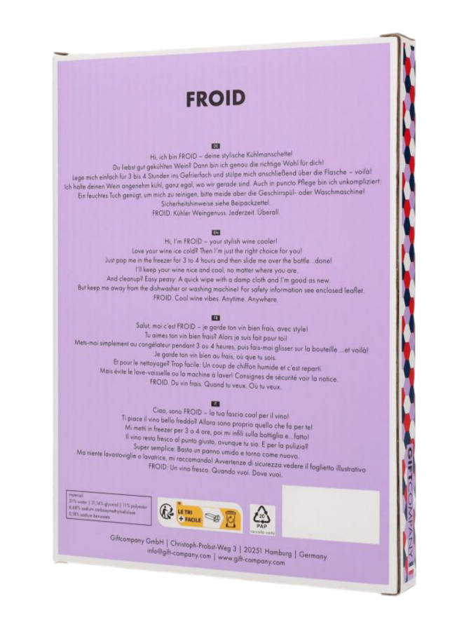 Giftcompany Kühlmanschette FROID Seemann 16x2x23,5cm bei Robert Ley