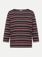 Cecil Shirt Gestreift mit 3/4 Arm 36831-urban dark blue bei Robert Ley