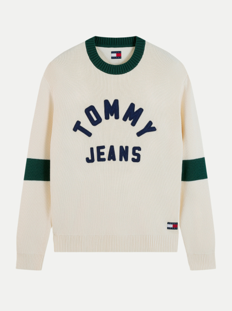 Tommy Jeans Pullover mit Logo-Applikation bei Robert Ley