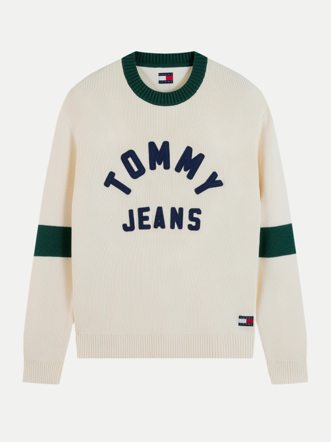 Tommy Jeans Pullover mit Logo-Applikation bei Robert Ley