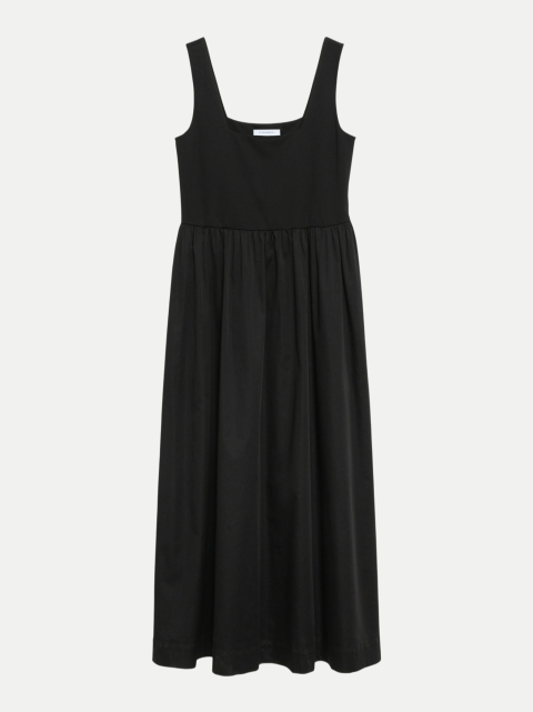 Comma Midi-Kleid im Fabricmix bei Robert Ley