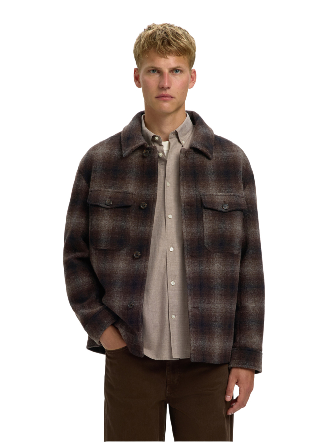 SELECTED HOMME Hemdjacke Kariert bei Robert Ley