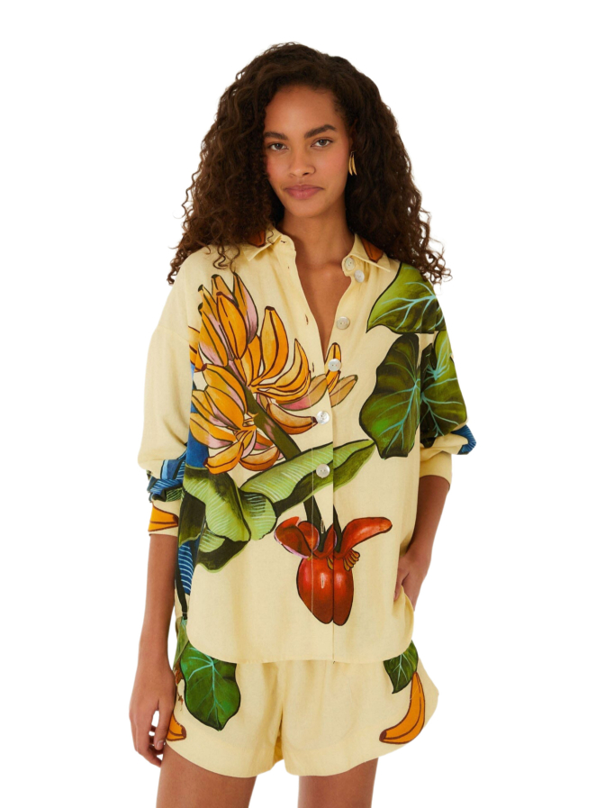 Farm Rio Shorts Banana Grapes mit Kordelzug bei Robert Ley