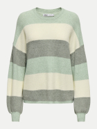 Only Pullover Latia 239775031-Silt Green/W. Whitecap Grey/ Sea Sp bei Robert Ley