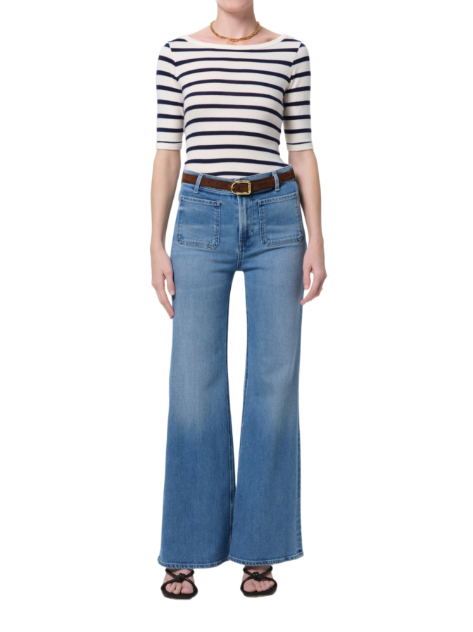 Citizens of humanity Flare-Fit Jeans Kimberly Patch Pocket bei Robert Ley