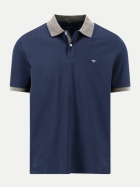 Fynch-Hatton Poloshirt mit Kontrastdetails 685-navy bei Robert Ley