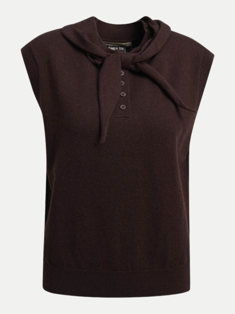 Smith & Soul Strickweste mit Schalkragen bei Robert Ley