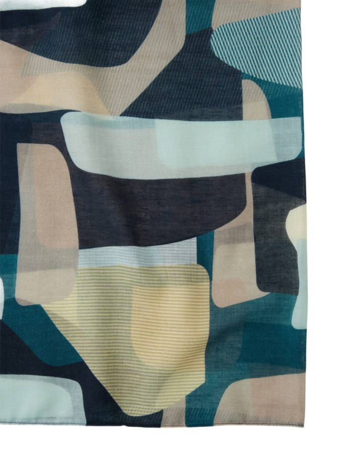 Tom Tailor Casual Loopschal mit Muster bei Robert Ley
