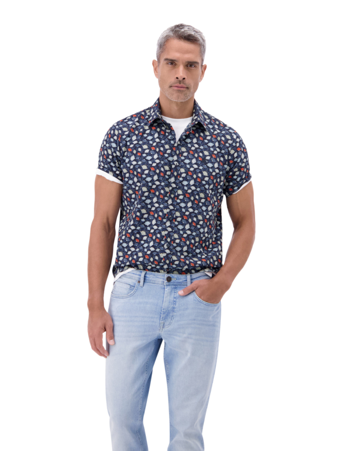 Lerros Kurzarmhemd Floral bei Robert Ley