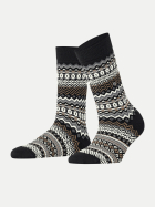 Falke Socken Fair Isle 3000-black bei Robert Ley
