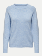 Only Strickpullover Rica 281301003-Little Boy Blue/Melange bei Robert Ley