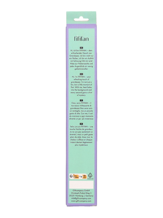 Giftcompany Fififan FÄCHER, 23 cm, am the Storm bei Robert Ley