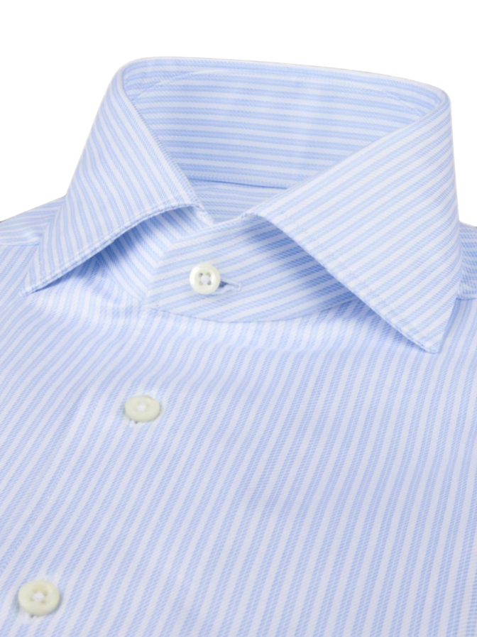 Stenströms Gestreiftes Twill-Hemd bei Robert Ley