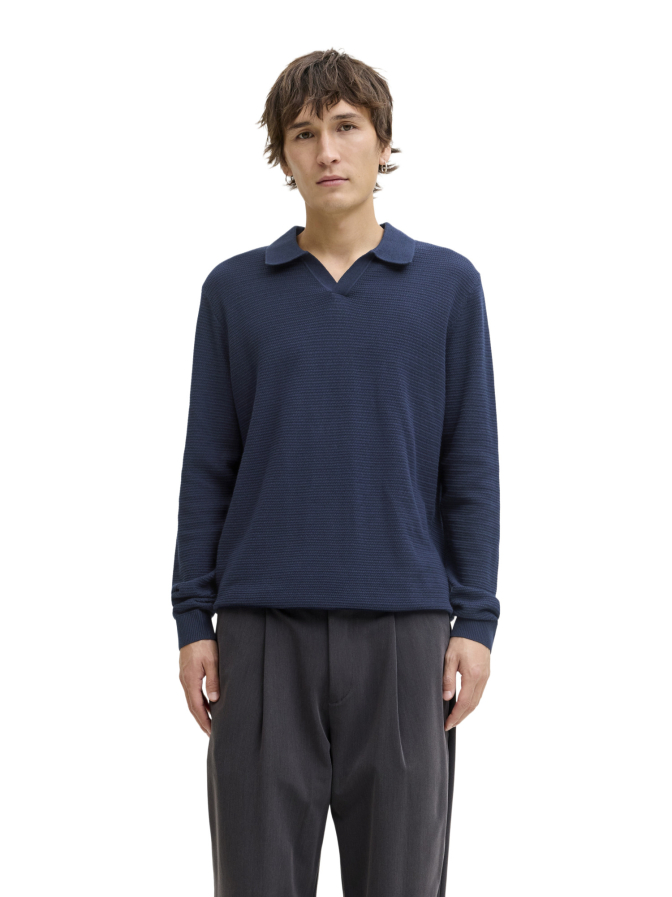 JACK & JONES Poloshirt Flachstrick JPRBLURILEY bei Robert Ley