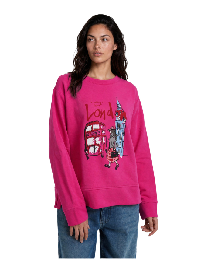 Milano Italy Sweatshirt mit Print bei Robert Ley