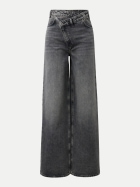 Q/S designed by Wide-Leg Jeans Catie 97Y2-GREY/BLACK bei Robert Ley