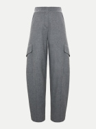 Dorothee Schumacher Barrel-Fit Hose LIGHT SOFTNESS 969-grey melange bei Robert Ley