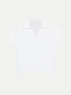 s.Oliver RED LABEL Ärmelloses Poloshirt 0100-WHITE bei Robert Ley