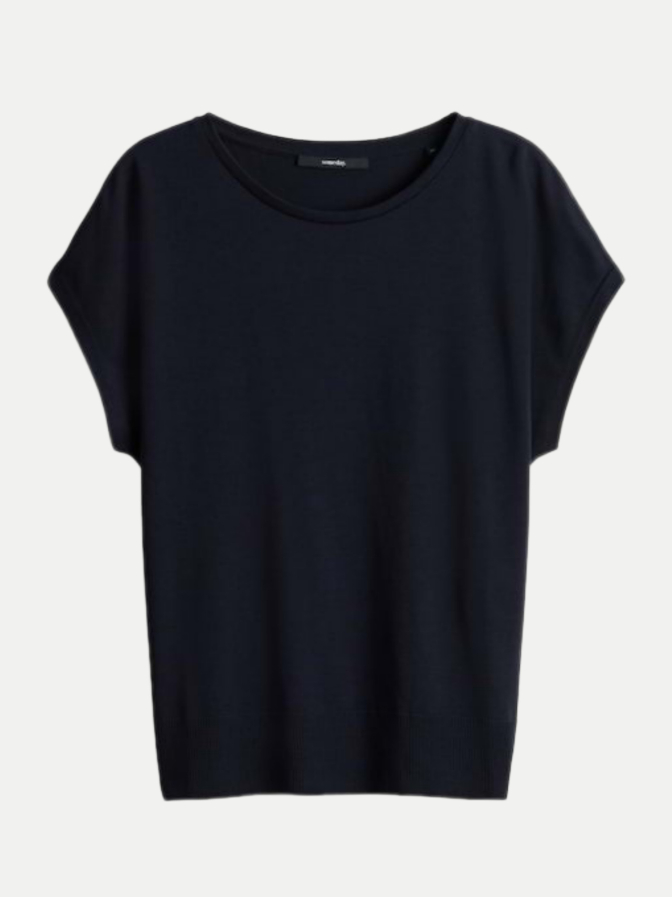someday Jerseytop mit breitem Rippbund Kaja bei Robert Ley