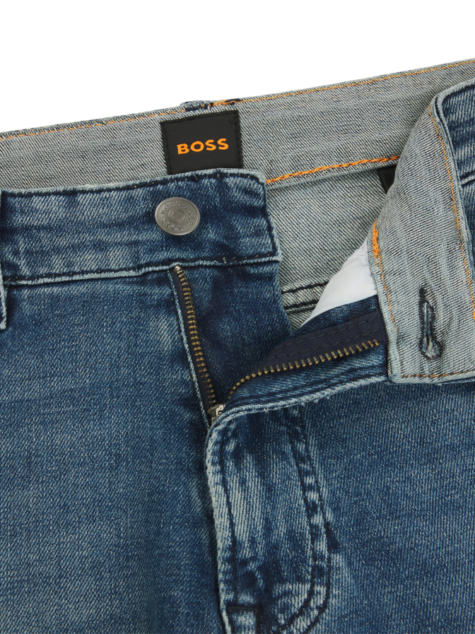 BOSS Orange Tapered-Fit Jeans Onyx bei Robert Ley