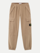 Stone Island Loose-Fit Jogger aus Woll-Mix v0094biscuit bei Robert Ley