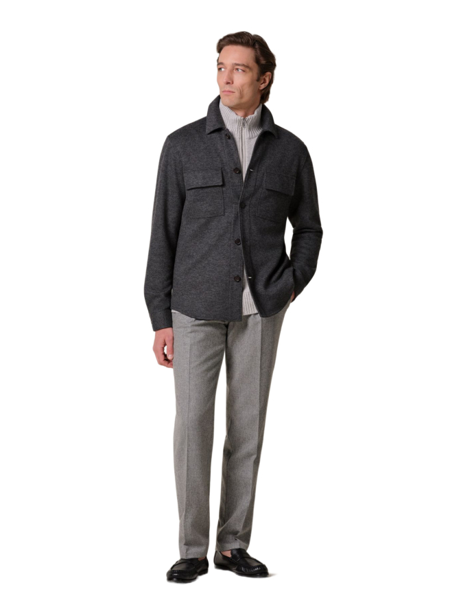 PROFUOMO Knitted Overshirt bei Robert Ley