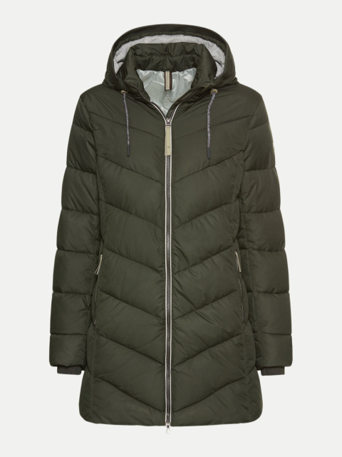 camel active Wattierte Jacke mit abnehmbarer Kapuze bei Robert Ley