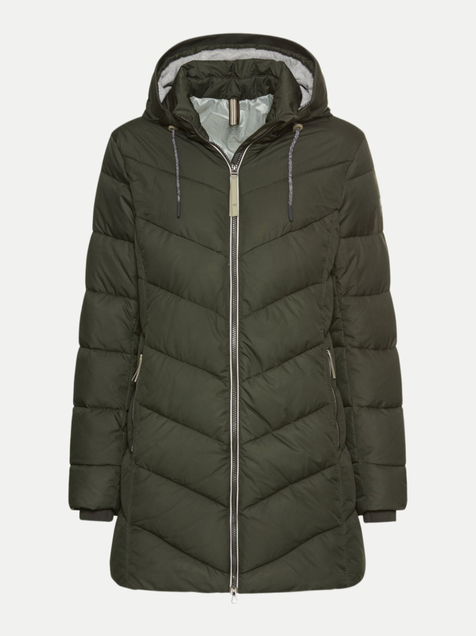 camel active Wattierte Jacke mit abnehmbarer Kapuze bei Robert Ley