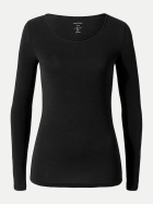 MARC CAIN Zartes Longsleeve 900-black bei Robert Ley