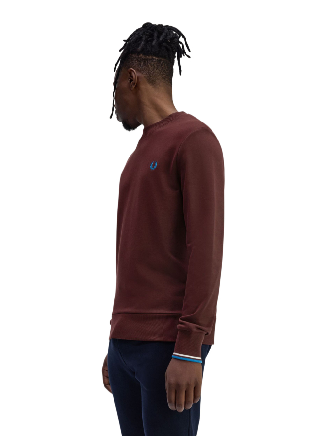 Fred Perry Sweatshirt mit Doppelstreifen bei Robert Ley