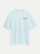 s.Oliver RED LABEL T-Shirt mit Schriftzug 51D1-BLUE bei Robert Ley