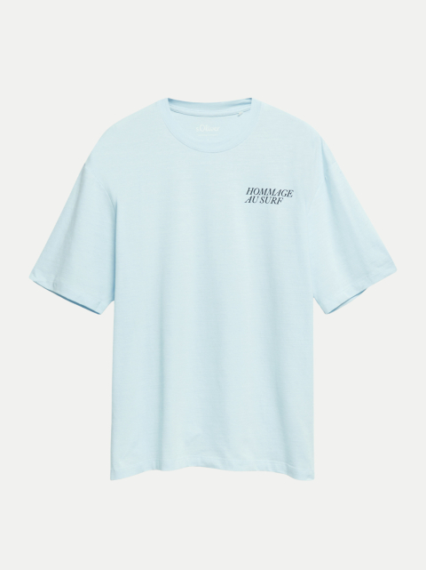 s.Oliver RED LABEL T-Shirt mit Schriftzug bei Robert Ley