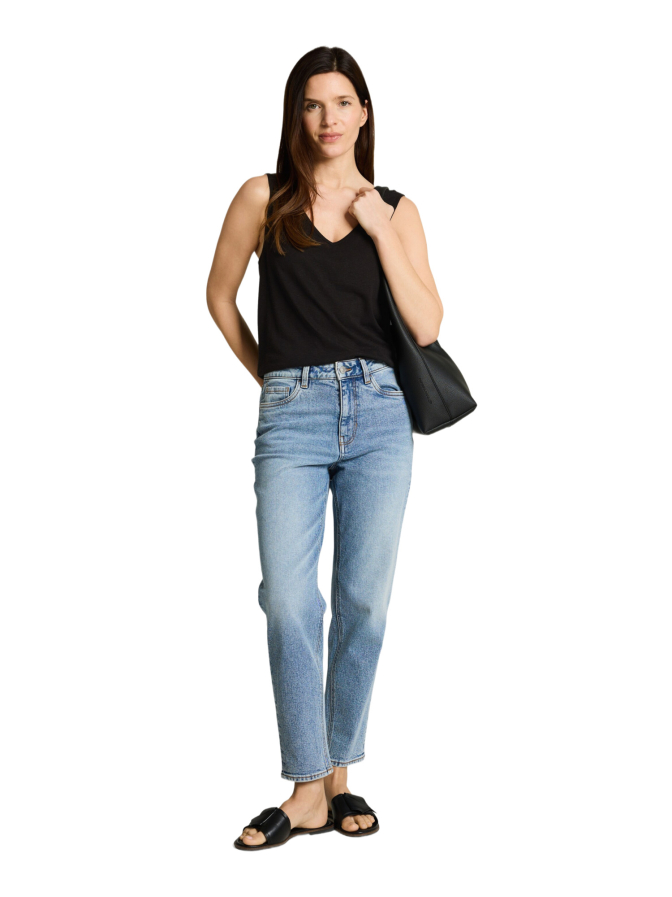 Tom Tailor Casual Top mit doppelten V-Ausschnitt bei Robert Ley