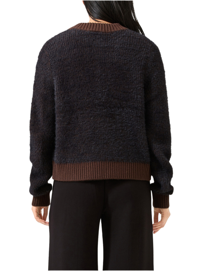 Q/S designed by Flauschige Blouson-Strickjacke bei Robert Ley