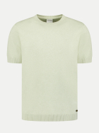 No Excess Strick-T-Shirt 050-Green bei Robert Ley
