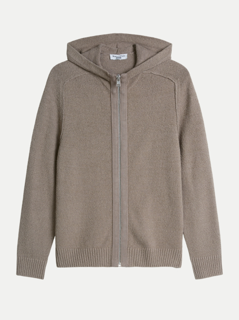 Marc O'Polo DENIM Bouclé-Strickhoodie bei Robert Ley