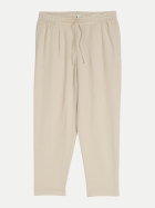 Tom Tailor Loose-Fit Leinenhose 29517-sand stone beige bei Robert Ley