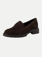 Tamaris Penny-Loafer aus Leder 304-MOCCA bei Robert Ley