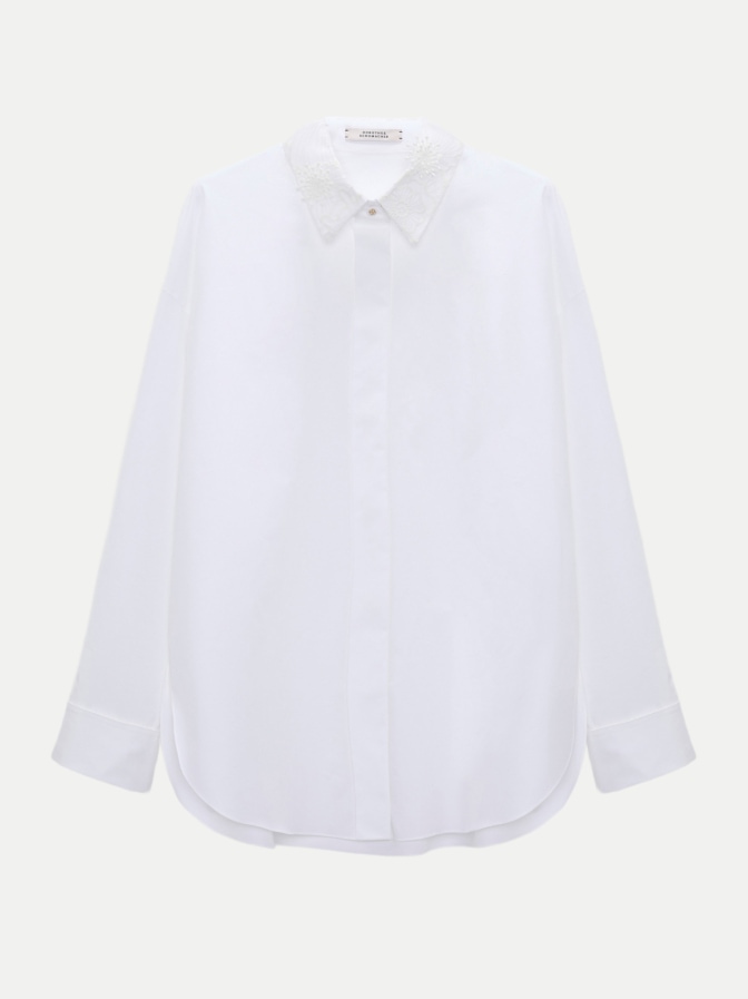 Dorothee Schumacher Popelin Bluse Power bei Robert Ley