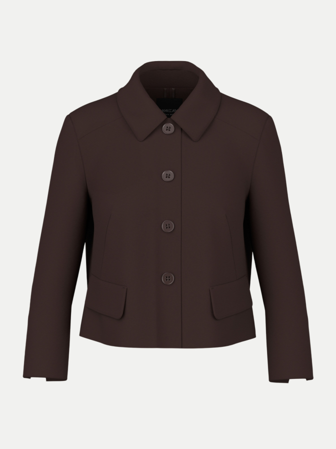 Marc Cain Boxy-Fit Kurzjacke mit Klappentaschen bei Robert Ley