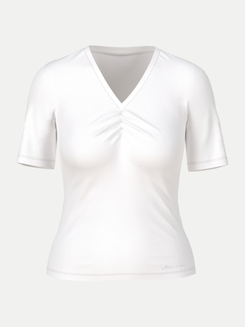 MARC CAIN T-Shirt mit Raffung bei Robert Ley