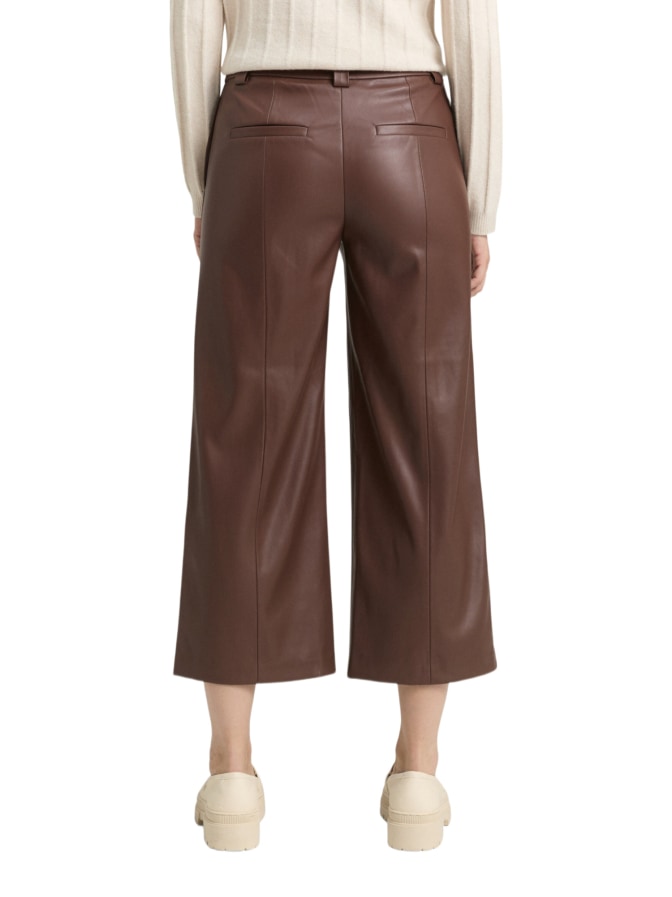 Tom Tailor Casual Culotte Hose in Lederoptik bei Robert Ley
