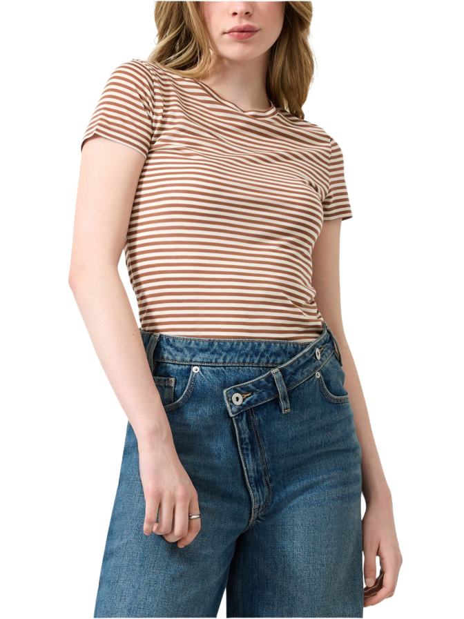 Q/S designed by T-Shirt mit Streifenmuster bei Robert Ley