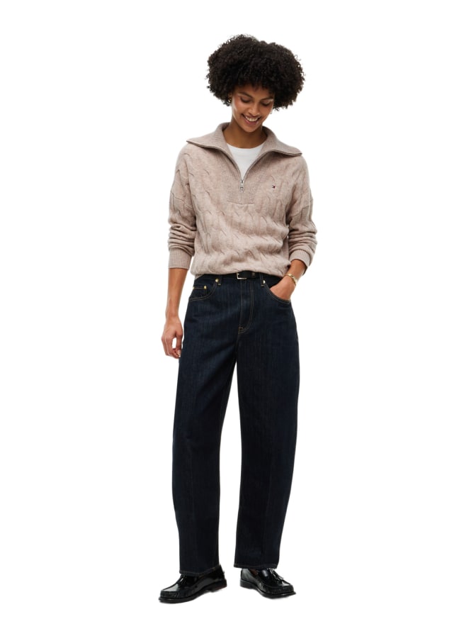 Tommy Hilfiger Wollpullover mit Zopfmuster bei Robert Ley