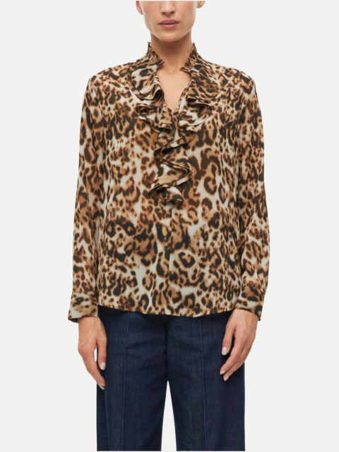 s.Oliver BLACK LABEL Bluse mit Rüschenkragen bei Robert Ley