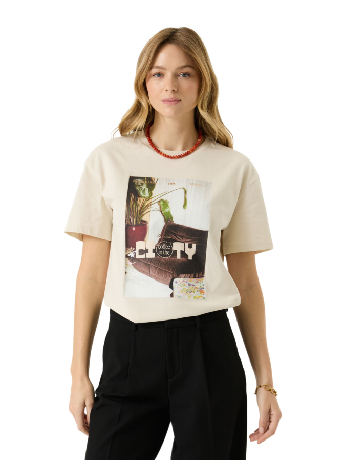 Garcia T-Shirt mit Fotoprint bei Robert Ley