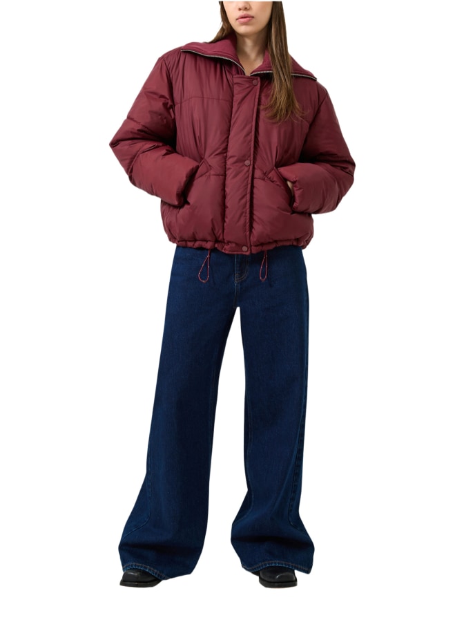 Q/S designed by Pufferjacke mit Strickkragen bei Robert Ley