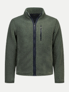 NZA New Zealand Auckland Teddyjacke mit Reißverschluss 1792-RANGER GREEN bei Robert Ley